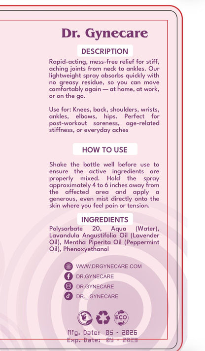 Pain Relief Spray